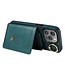 SoFetch Groen Wallet Litchee 2 in 1 Hoesje voor de iPhone 15 Pro Max