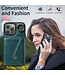 SoFetch Groen Wallet Litchee 2 in 1 Hoesje voor de iPhone 15 Pro Max