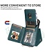 SoFetch Groen Wallet Litchee 2 in 1 Hoesje voor de iPhone 15 Pro Max