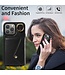 SoFetch Zwart Wallet Litchee 2 in 1 Hoesje voor de iPhone 15 Pro Max