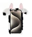 SoFetch Zwart / Wit Koe Hybride Hoesje voor de iPhone 15 Pro Max