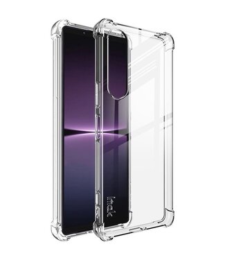 IMAK Transparant Valbestendig TPU Hoesje Sony Xperia 1 V