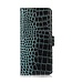 SoFetch Groen Krokodillen Bookcase Hoesje voor de Sony Xperia 1 V