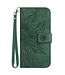 SoFetch Donkergroen SunBloem Bookcase Hoesje voor de Sony Xperia 1 V