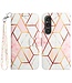 SoFetch Roze Geometrisch Bookcase Hoesje voor de Sony Xperia 1 V