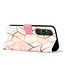 SoFetch Roze Geometrisch Bookcase Hoesje voor de Sony Xperia 1 V
