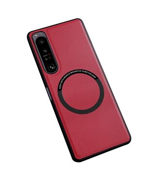 SoFetch Rood MagSafe TPU Hoesje Sony Xperia 1 V