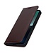 SoFetch Donkerbruin Glad Bookcase Hoesje voor de Sony Xperia 1 V
