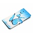 SoFetch  Blauwe Vlinders Bookcase Hoesje voor de Sony Xperia 1 V