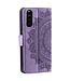 SoFetch Paars Mandala Bookcase Hoesje voor de Sony Xperia 10 V