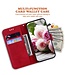 SoFetch Rood Rozen Bookcase Hoesje met Polsbandje voor de Sony Xperia 10 V