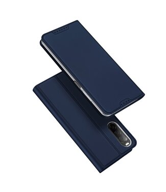 DUX DUCIS Blauw Bookcase Hoesje Sony Xperia 10 V