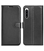 SoFetch Zwart Litchee Bookcase Hoesje voor de Sony Xperia 10 V
