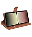 SoFetch Bruin Litchee Bookcase Hoesje voor de Sony Xperia 10 V