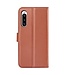 SoFetch Bruin Litchee Bookcase Hoesje voor de Sony Xperia 10 V