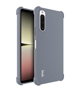 SoFetch Grijs Valbestendig TPU Hoesje Sony Xperia 10 V