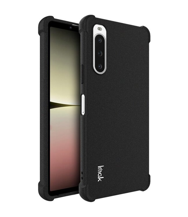 SoFetch Zwart Valbestendig TPU Hoesje voor de Sony Xperia 10 V