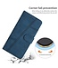 SoFetch Blauw Modern Bookcase Hoesje met Handriem voor de Sony Xperia 10 V