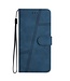 SoFetch Blauw Modern Bookcase Hoesje met Handriem voor de Sony Xperia 10 V