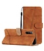 SoFetch Bruin Modern Bookcase Hoesje met Handriem voor de Sony Xperia 10 V
