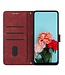 SoFetch Rood Pasjeshouder Bookcase Hoesje voor de Sony Xperia 10 V