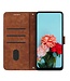 SoFetch Bruin Pasjeshouder Bookcase Hoesje voor de Sony Xperia 10 V