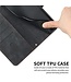 SoFetch Zwart Pasjeshouder Bookcase Hoesje voor de Sony Xperia 10 V