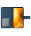 SoFetch Donkerblauw Zonnebloem Bookcase Hoesje voor de Sony Xperia 10 V