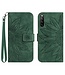SoFetch Groen Zonnebloem Bookcase Hoesje voor de Sony Xperia 10 V