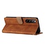 SoFetch Bruin Vlinders Bookcase Hoesje voor de Sony Xperia 10 V