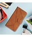 SoFetch Bruin Geometrisch Bookcase Hoesje voor de Sony Xperia 10 V