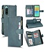 SoFetch Hemelsblauw Portemonnee Bookcase Hoesje voor de Sony Xperia 10 V