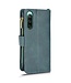 SoFetch Hemelsblauw Portemonnee Bookcase Hoesje voor de Sony Xperia 10 V