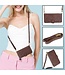 SoFetch Bruin Portemonnee Bookcase Hoesje voor de Sony Xperia 10 V
