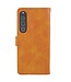 SoFetch Geel Bookcase Hoesje met Handriem voor de Sony Xperia 10 V