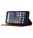 SoFetch Bruin Glad Bookcase Hoesje voor de Sony Xperia 10 V