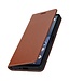 SoFetch Bruin Glad Bookcase Hoesje voor de Sony Xperia 10 V