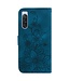 SoFetch Donkerblauw Lily Bookcase Hoesje met Handriem voor de Sony Xperia 10 V