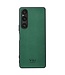 Vili Groen Geweven Hybride Hoesje voor de Sony Xperia 10 V