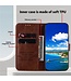 SoFetch Bruin Slim Bookcase Hoesje voor de Sony Xperia 10 V