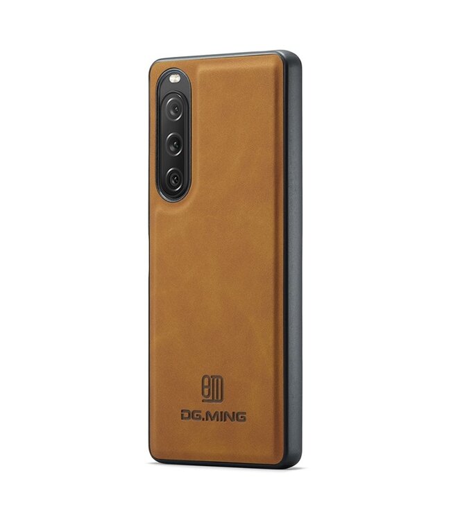 DG.Ming Bruin Elegant Hybride Hoesje voor de Sony Xperia 10 V