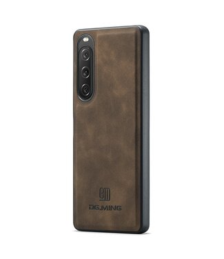 DG.Ming Koffiebruin Elegant Hybride Hoesje Sony Xperia 10 V