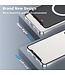 SoFetch Zilver Magnetisch Marmer Hybride Hoesje voor de Sony Xperia 10 V