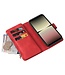 SoFetch Rood Portemonnee Bookcase Hoesje voor de Sony Xperia 10 V