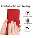 SoFetch Rood Smile Bookcase Hoesje met Handriem voor de Sony Xperia 10 V