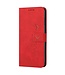 SoFetch Rood Smile Bookcase Hoesje met Handriem voor de Sony Xperia 10 V