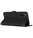 SoFetch Zwart Smile Bookcase Hoesje met Handriem voor de Sony Xperia 10 V