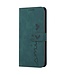 SoFetch Groen Smile Bookcase Hoesje met Handriem voor de Sony Xperia 10 V