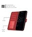 SoFetch Rood Bookcase Hoesje met Handriem voor de Sony Xperia 10 V