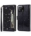 SoFetch Zwart Portemonnee Glitters Bookcase Hoesje voor de Xiaomi 13